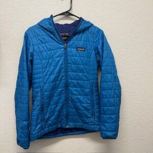 Share Patagonia Nano Puff Hoody Ultra Blue Women’s XS